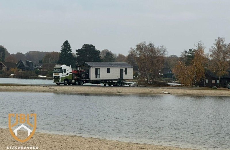Succesvolle plaatsing van nieuwe chalet in Duitsland – JBL aan het werk op Ohlenstedter Quellsee